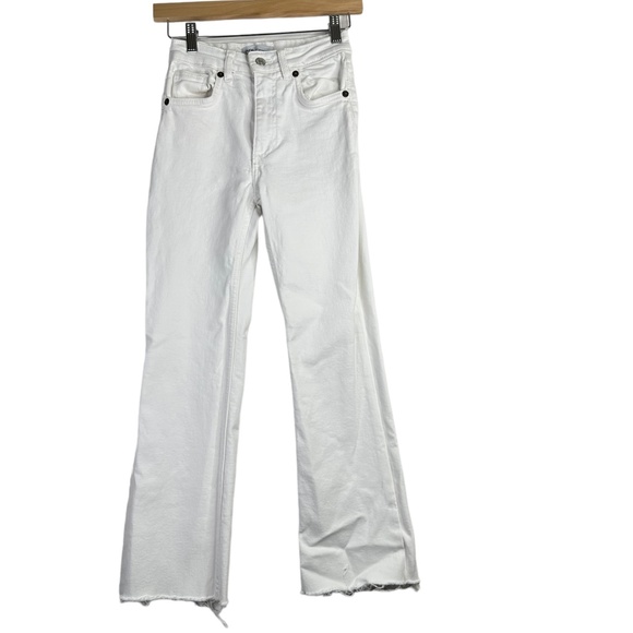 Zara Pants - Zara Women's White Jeans Size 0